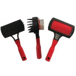 Çift Taraflı Evcil Hayvan Fırçası Tüy Alıcı Tarak Çift Taraflı Kedi Köpek Tüy Alıcı Tarak