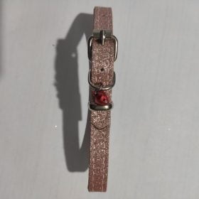 Simli Kedi Köpek Boyun Tasması 29 cm çıngaraklı Vilnex