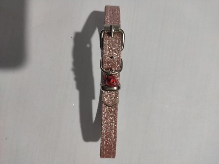 Simli Kedi Köpek Boyun Tasması 29 cm çıngaraklı Vilnex - Görsel 1