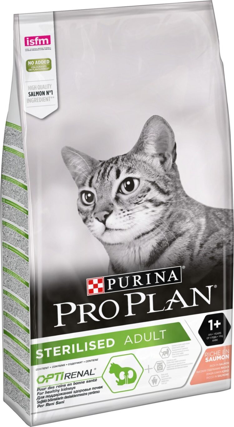 Pro Plan Kısırlaştırılmış Kediler İçin Somonlu Ve Ton Balıklı Kedi Maması 10 kg - Görsel 1