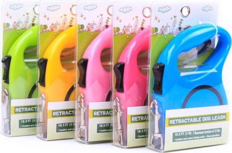 Makaralı Otomatik Köpek Tasması 5 Metre (4 Renk) Gezdirme Tasması - Görsel 2