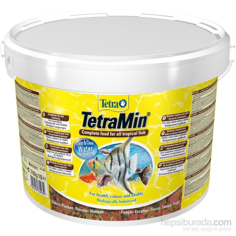 Tetra Tetramin Flakes Kova Balık Yemi kovadan bölme 100 gram - Görsel 2