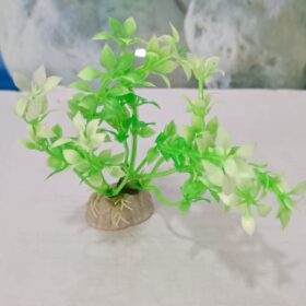 Akvaryum Plastik Bitki (yeşil) 9 cm