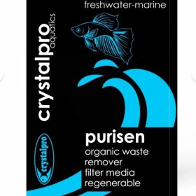 Crystalpro Purisen 100ml - Organik Atık Temizleyici Akvaryum Filtre Resini - Yenilenebilir