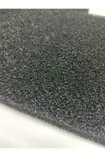 Akvaryum Keçe & Sünger Filtre Süngeri Kalın Gözenekli Siyah 30X24X10 Cm.