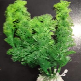 Akvaryum Plastik Bitki Yeşil 16cm