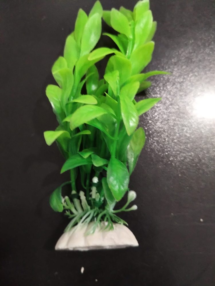 Akvaryum Plastik Bitki rengarenk 12adet 16cm - Görsel 6