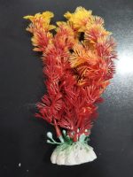 Akvaryum Plastik Bitki rengarenk 12adet 16cm - Görsel 3