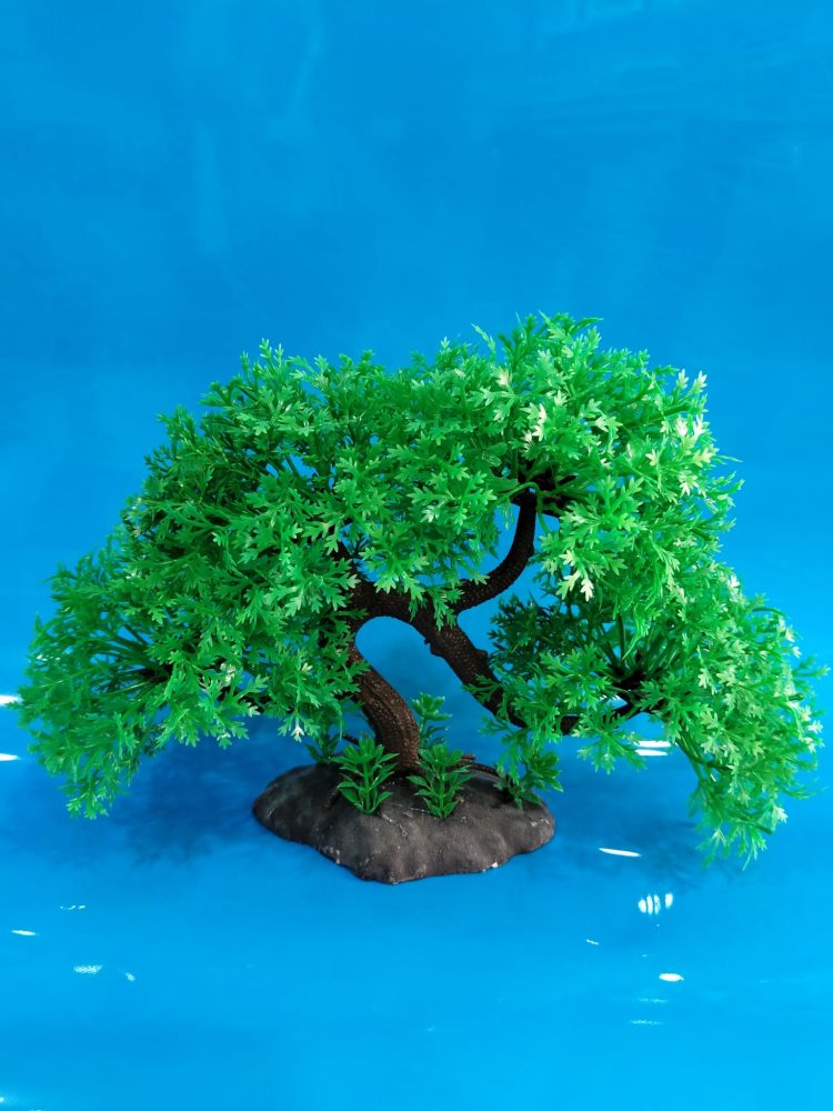 BONZAİ YAPAY AĞAÇ DEKORU 30X10X20 CM KAMPANYA YEŞİL - Görsel 4