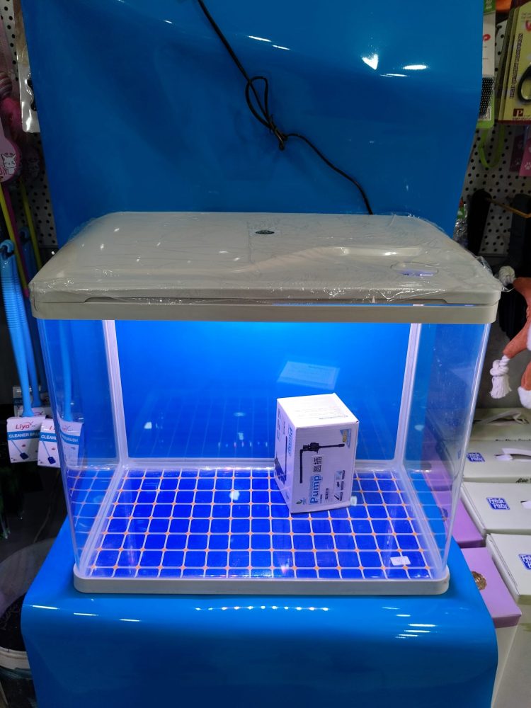 ITHAL AKVARYUM 49X28X44 CM TEPE SUMP MOTORLU VE  6000 CALVİN LED LAMBALI - Görsel 8