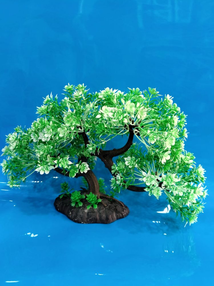 BONZAİ YAPAY AĞAÇ DEKORU 30X10X20 CM KAMPANYA YEŞİL - Görsel 5