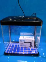 ITHAL AKVARYUM 30X18X32 CM TEPE SUMP MOTORLU VE  6000 CALVİN LED LAMBALI