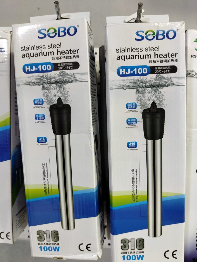 ce295011-c1d7-4f45-a1a3-106addb5638d SOBO HJ-100W ÇELİK KIRILMAZ TERMOSTATLI ISI AYARLI AKV ISITICI - Görsel 4