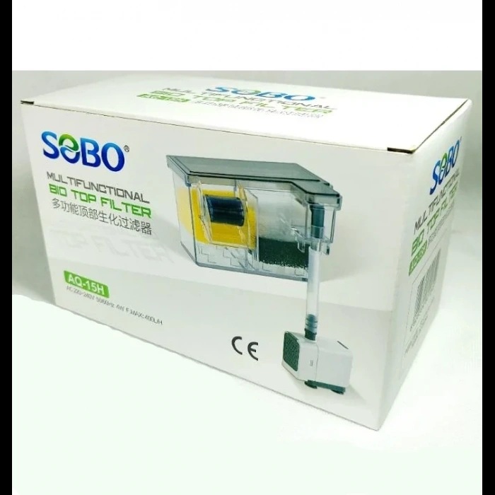 SOBO AQ 15 2 JPEG Sobo Bio Askı Filtre 4W. 400 Lt/Saat AQ-15H - Görsel 1