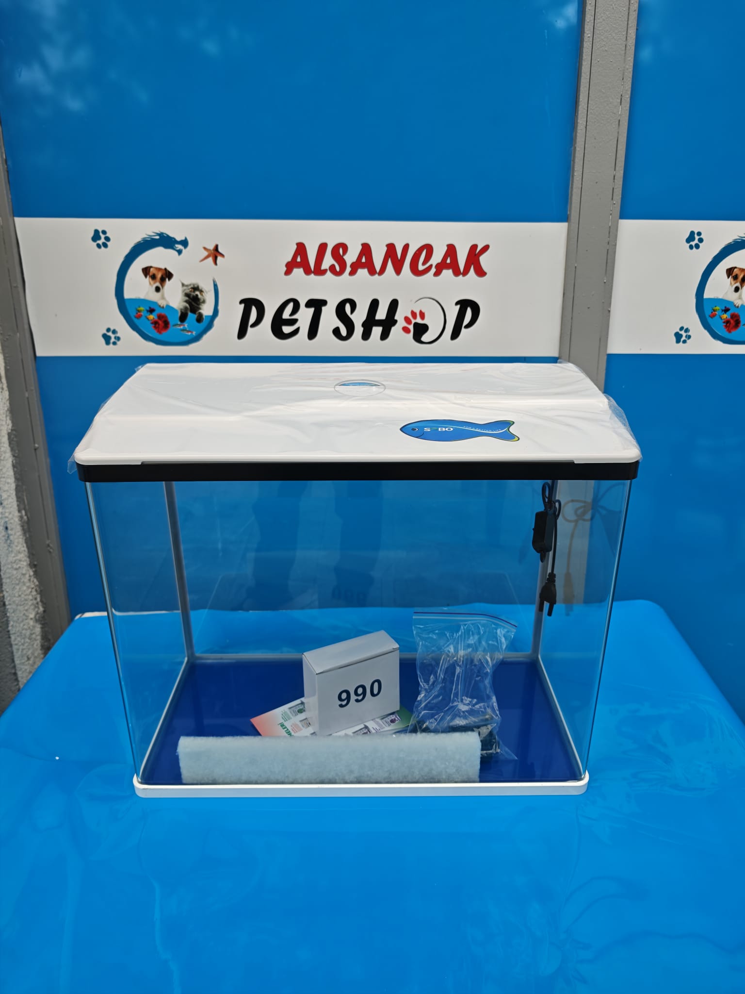 9db72045-4dd6-4f21-8243-18b221376e3b SOBO KOMPLE İTHAL AKVARYUM 60X30X51 CM MOTORLU VE LAMBALI - Görsel 1
