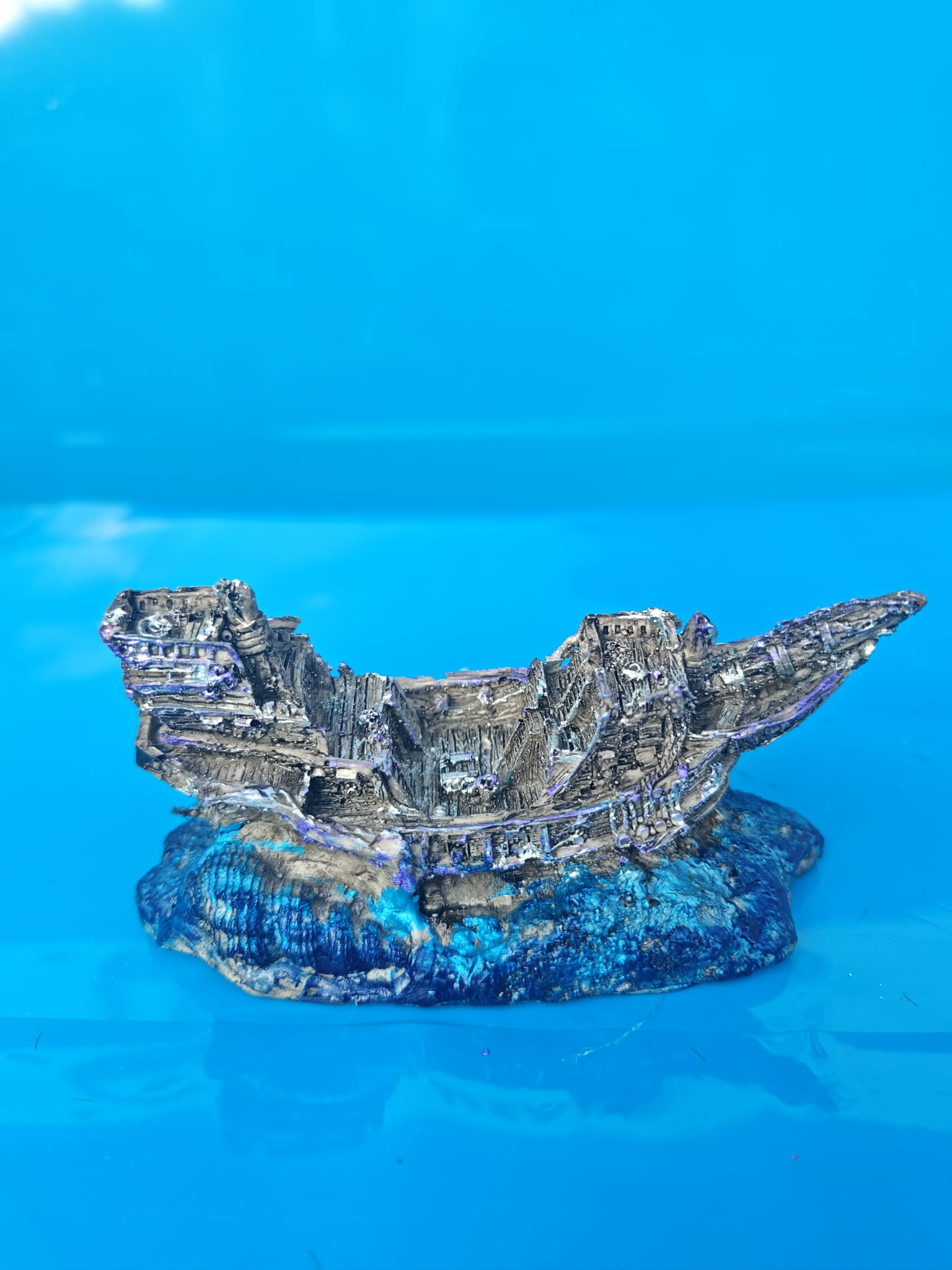 be0297b3-bcdb-4ca3-8a0f-3a77a62259bb GEMİ DEKOR 7X16X8 CM DOKUM SUYA SALINIM YAPMAZ RENK ATMAZ - Görsel 1