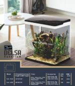 DELSA K 390 MODEL ITHAL AKVARYUM 38X26X43 CM DOKUNMATIK 7 RENK MOD LU LAMBA VE TEPE SUMP MOTOLU - Görsel 2