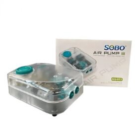 Sobo Akvaryum Çift Çıkışlı Şeffaf Akvaryum Hava Motoru AQ-013