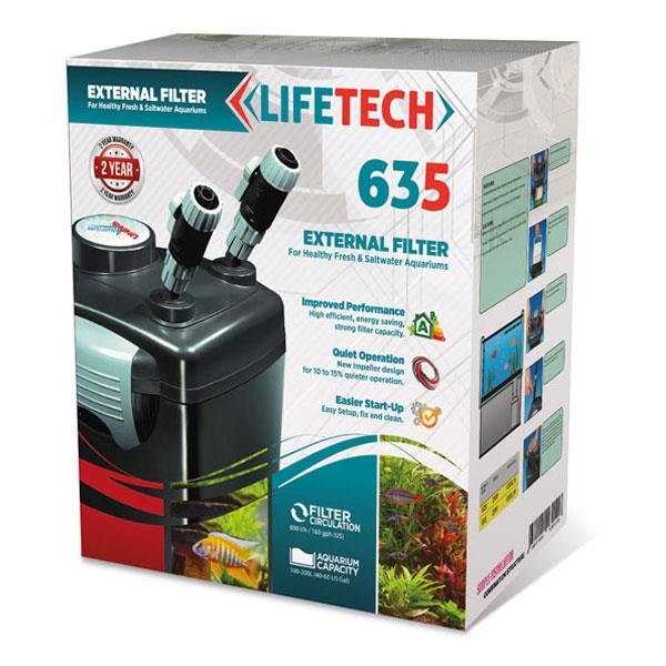 LİFE TECH 635 JJ LİFETECH 635 DIŞ FİLTRE 600L/H - Görsel 1