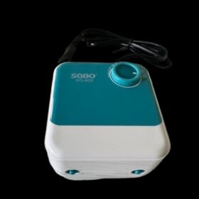 Sobo Ayarlanabilir Sessiz Çift Çıkışlı Akvaryum Hava Motoru AQ-005